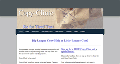 Desktop Screenshot of copy-clinic.com